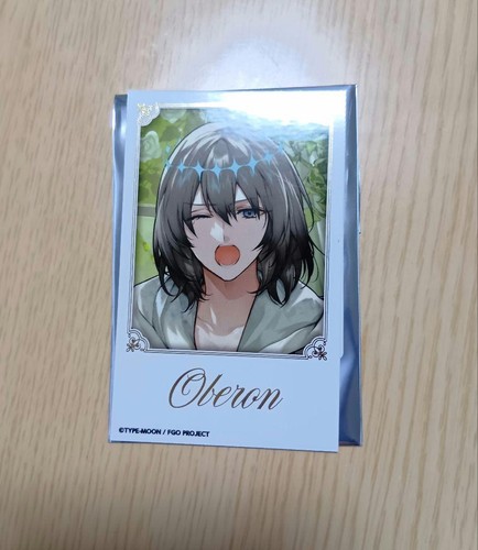 Fgo oberon instax card - oberon,
