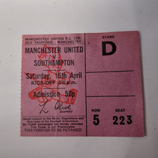 BIGLIETTO STUB- MANCHESTER