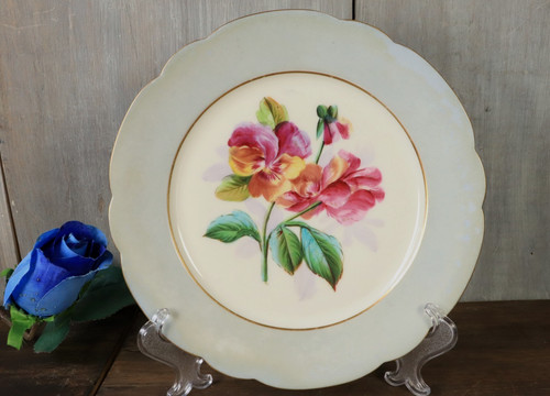 Assiette ancien porcelaine - en,