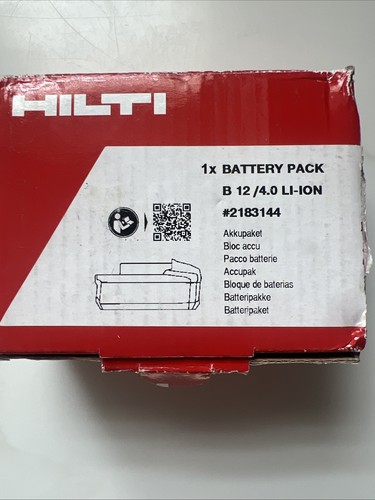 Hilti b12 0ah 4000mah - hilti, 4.0ah