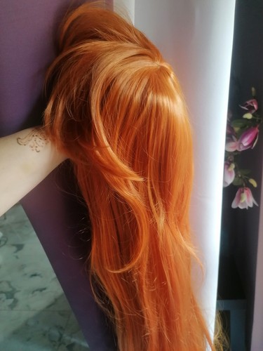 Parrucca ramato arancio - ramato, e