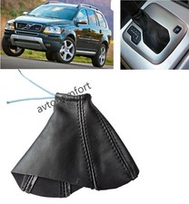 Ghetta ghetta bastone cambio in ecopelle per Volvo XC 90 2002-2014 automatica