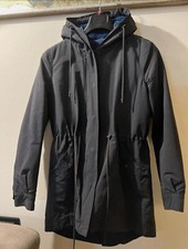 Parka blu scuro da donna