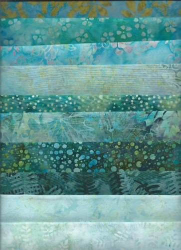 Bali batiks grassi - grassi, blu