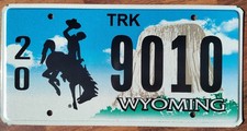 TARGA WYOMING  Originale