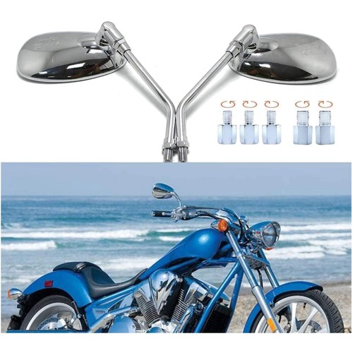 Specchietti moto cromati