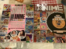 Lotto 4 riviste Sigle degli Anime + Anime Cult – cartoni animati ’70 -80-90