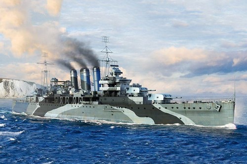 Trumpeter 06735 hms kent - trumpeter,