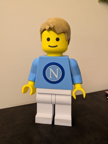 Omino lego grande napoli - omino,