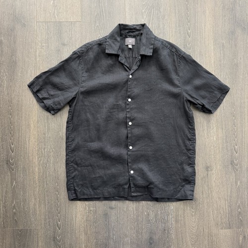Zara camicia uomo piccola nera - uomo,