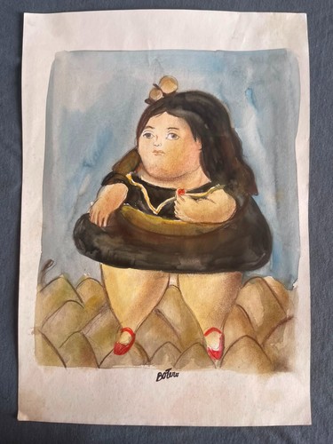 Fernando botero disegno - fernando, su
