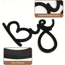 Insegna da parete rustica in