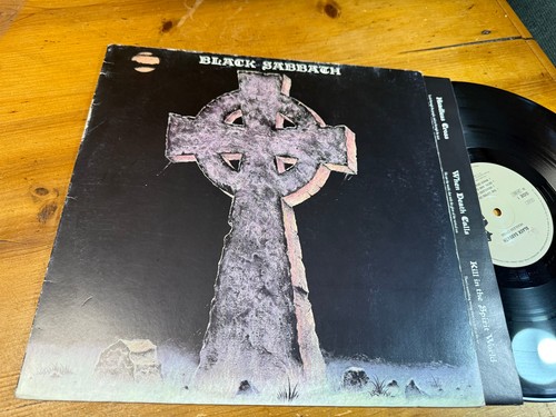 Italy 1989 black - lp, sabbath