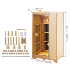 Cabina infrarossi sauna - cabina,