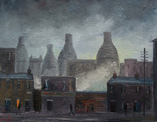 Dipinto olio SCOTT WALKER