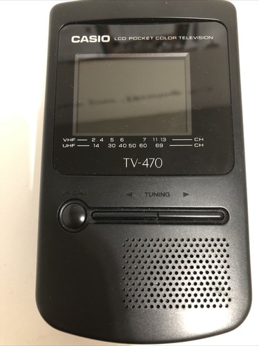Vintage casio 470b - vintage, tv-470b