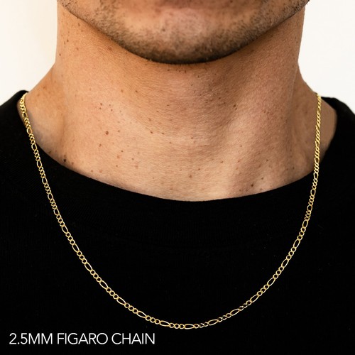 Bracciale catena figaro oro - figaro, in