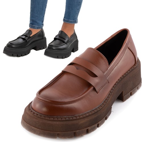 Scarpe donna college loafer