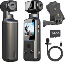 4K Bodycam, Vlog/POV Camera