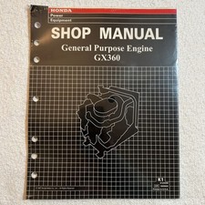 Honda GX360 Manuale officina
