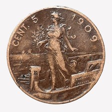 [NC] VITTORIO EMANUELE III - 5 CENTESIMI 1909 (nc238c)