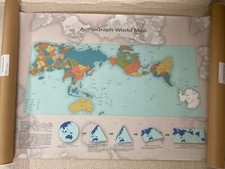 Poster mappa del mondo