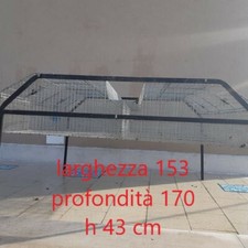 AMPIE E ROBUSTE GABBIE 8 CONIGLI NUOVE, non spedisco