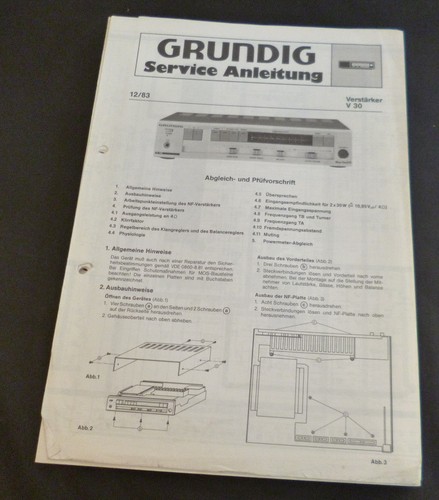 Manuale servizio originale - servizio,