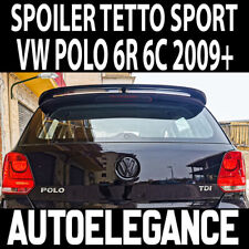 SPOILER LUNOTTO POSTERIORE PER VW POLO 6R 6C 2009+ LOOK WRC SUL TETTO 