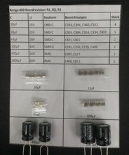 Condensatori Amiga 600 - ReCap