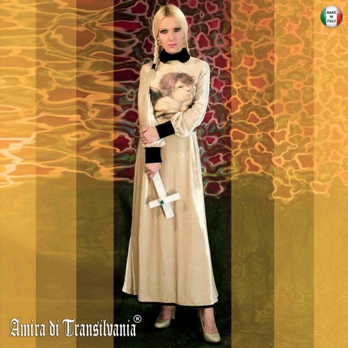 Abito donna vestito lungo - abito,