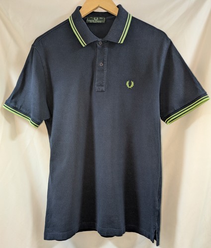 Polo fred perry vintage nera - fred,