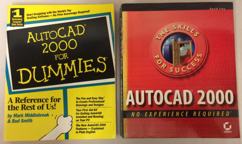 Autocad 2000 books - 2x,