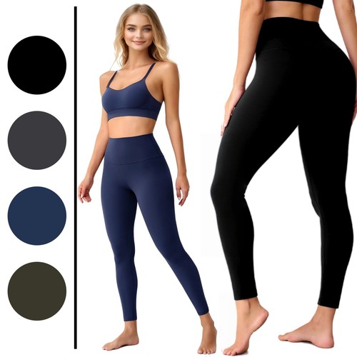 Leggings donna vita alta