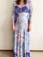 Maxi abito donna Byblos stampa