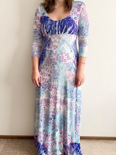 Maxi abito donna - byblos, stampa