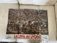 POSTER FOTOTIFO ULTRAS PHOTOS SUPERTIFO CURVA NORD LIVORNO GRADINATA SUD SAMP