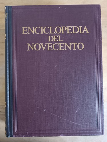 Enciclopedia del novecento - enciclopedia,
