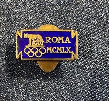 1960 Roma Olimpiadi spilla originale CONI Stabilimenti Artistici Fiorentini SAF