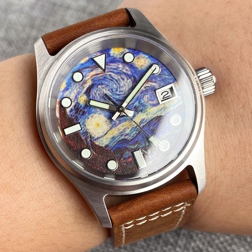 Orologio meccanico 36mm nh35a - orologio,