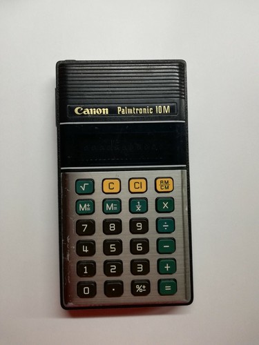Canon palmtronic m - canon,