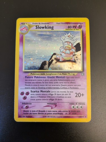 2000 slowking holo - holo, neo