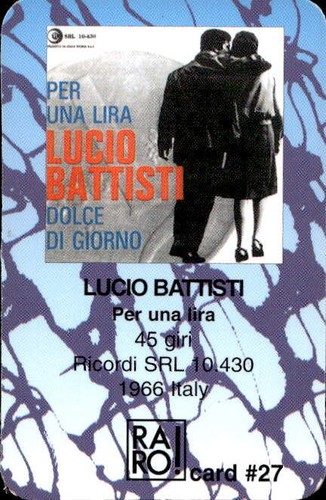 Card allegata rivista raro - card,