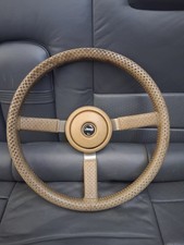 Volante Pelle Jeep Cherokee XJ 1984-1994 Steering Wheel Tan Leather YJ CJ 76-95 