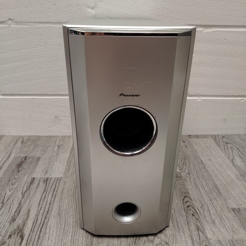 Pioneer silver subwoofer - pioneer,
