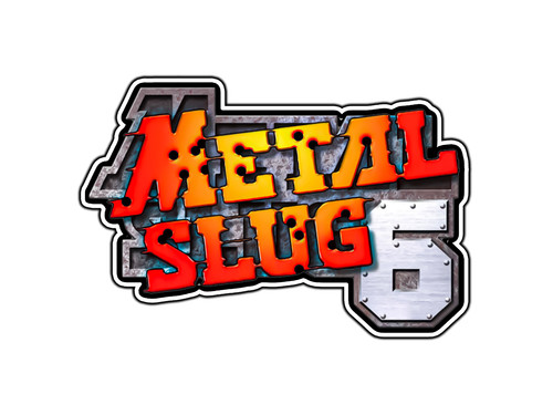 Adesivo metal slug logo - slug, 6