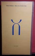 King Crimson - Three Of A Perfect Pair - Live In Japan (VHS, PAL)  UK, near mint
