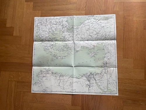 Carta militare mediterraneo - militare,