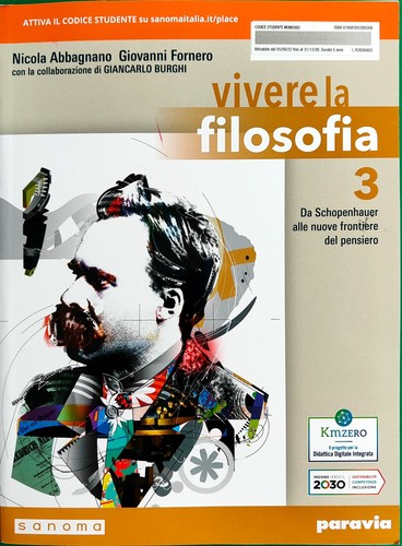 Libro vivere filosofia vol - la,