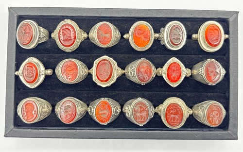 Lotto anelli argento - lotto, 18